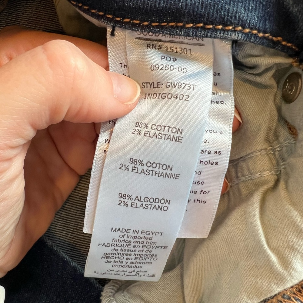 NWT Good American - Good Waist Skinny Jeans - Picture 6 of 12
